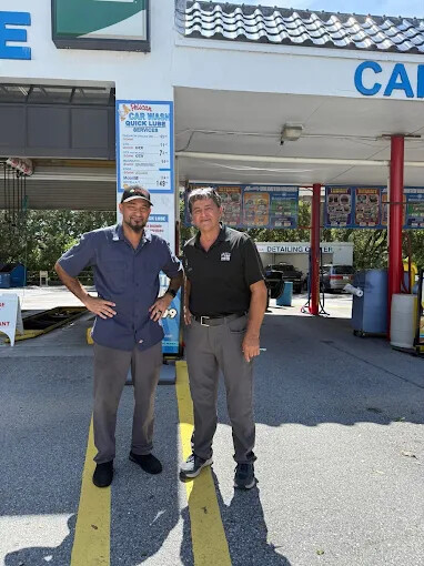 Members of the Pelican team photographed together on the property